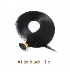 #1 Jet Black Remy Human Hair Extensions