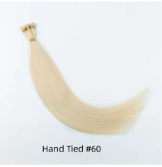 #60 Ash Blonde Remy Human Hair Extensions